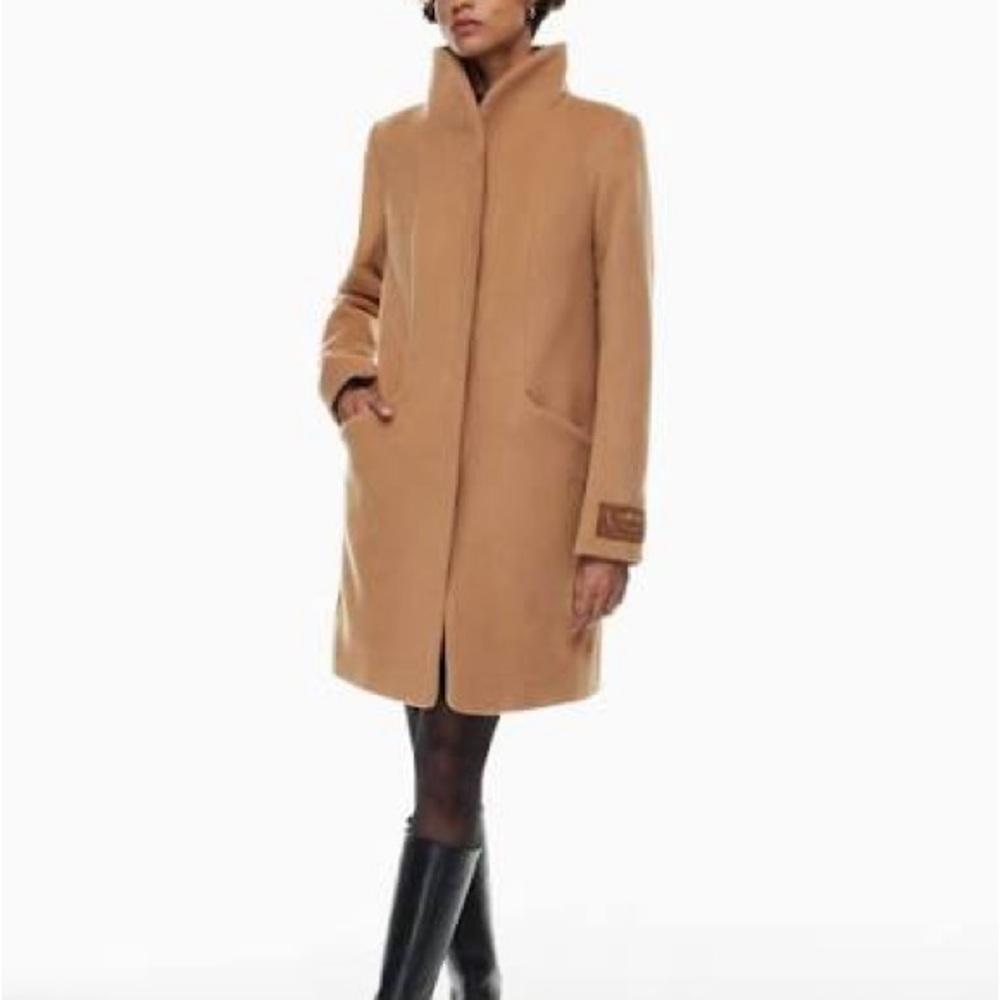Beige Wilfred Cocoon Coat